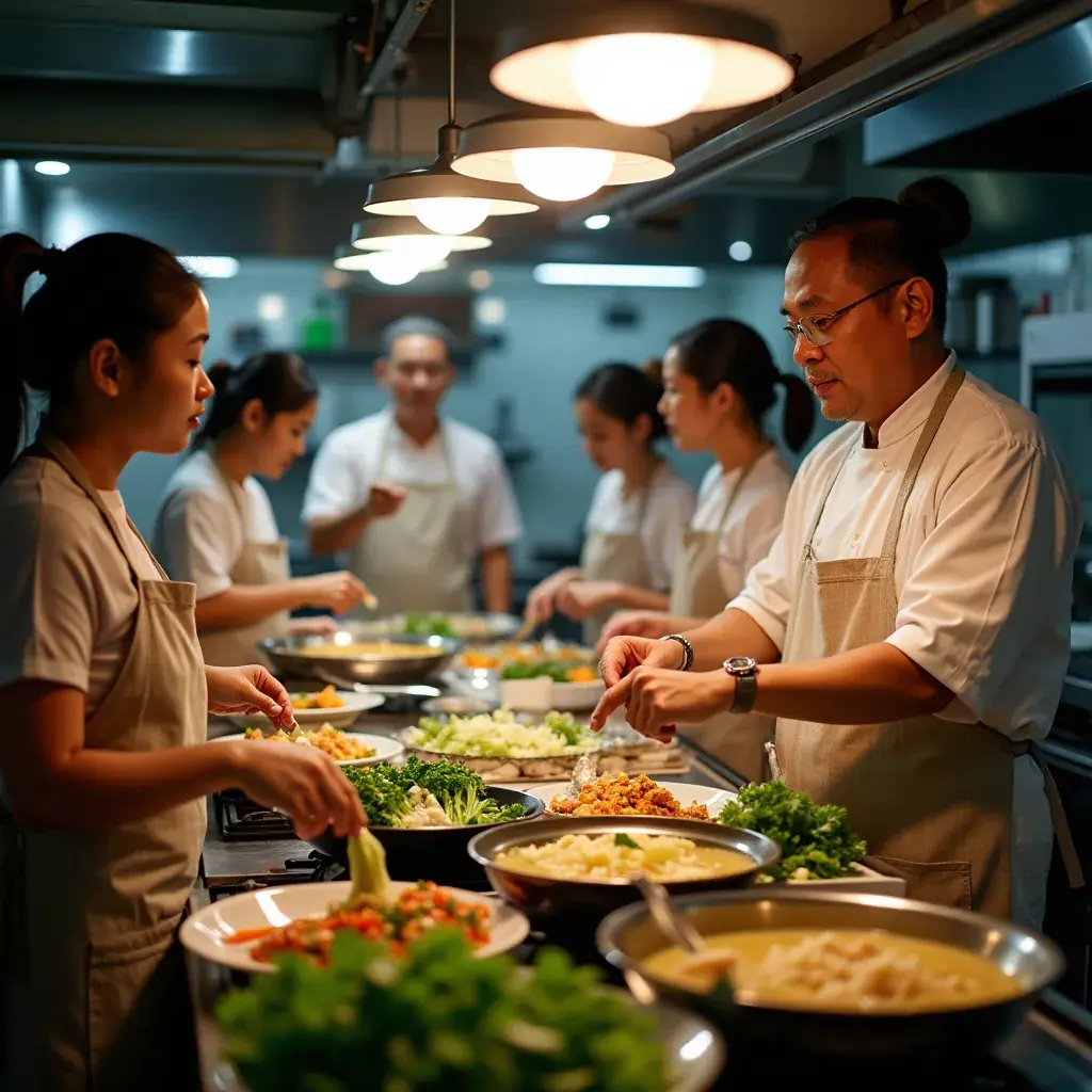 Modern office workspace